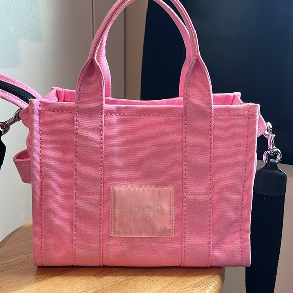 Marc Jacobs Small Pink Tote Bag ( canvas ) - Picture 9 of 12